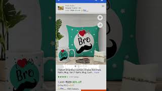 Rakshabandhan gifts #flipkart #flipkarthaul #onlineshopping #subscribe #viralshorts #gifts #gift