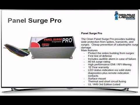 Orion Power Systems Panel Surge Pro: Electrical Panel Surge Protection