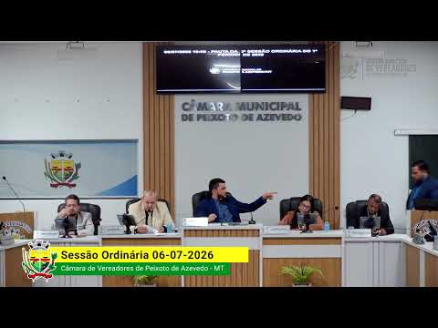 Imagem - Sessão Ordinária de 06 de julho de 2026