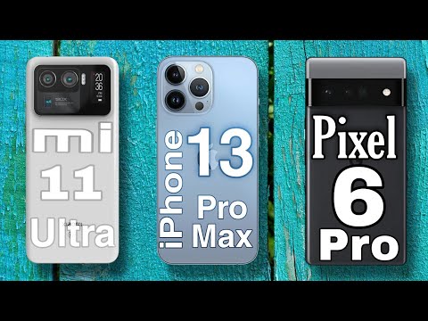Pixel 6 pro vs iphone 13 Pro Max vs mi 11 ultra full comparison!!