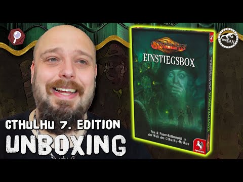 Die Cthulhu 7. Edition Einsteigerbox - Alles was man braucht? |@pegasusspiele