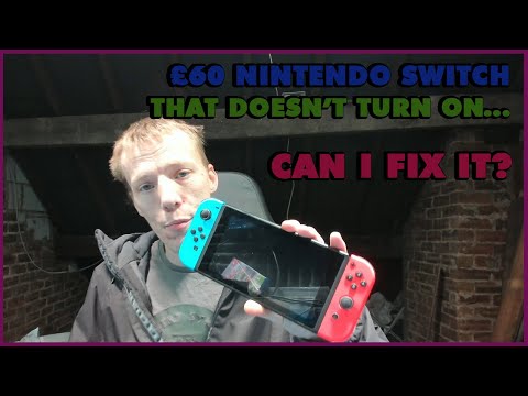 I Paid £60 For A Broken Nintendo Switch From Facebook Marketplace... But Can I Get It Working Again?