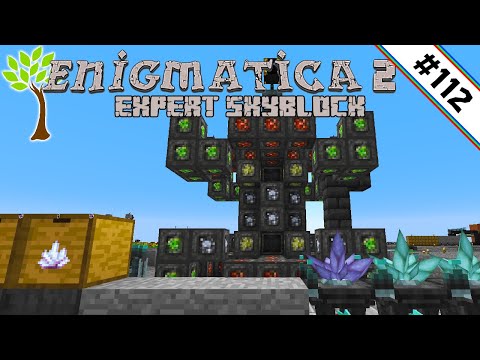 Automatische Demon Will Crystal Farm 🌳 Enigmatica 2 Expert Skyblock #112