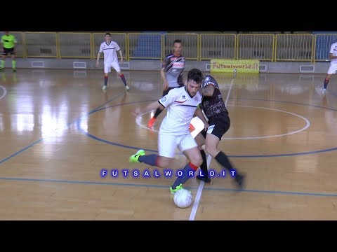 7/4/18 SERIE B , Bergamo C5 - Rhibo Fossano, highlights , futsal / calcio a 5