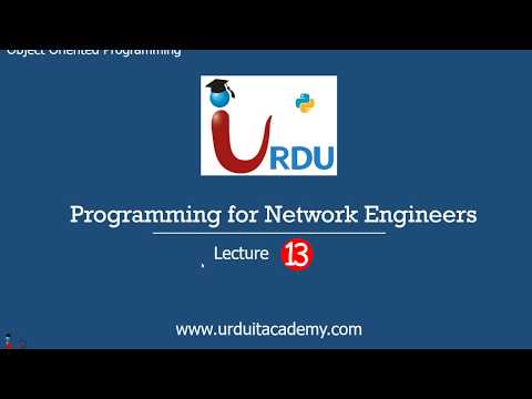 Programming for Network Engineers Lecture 01 Introduction to Programming for Network Engineers