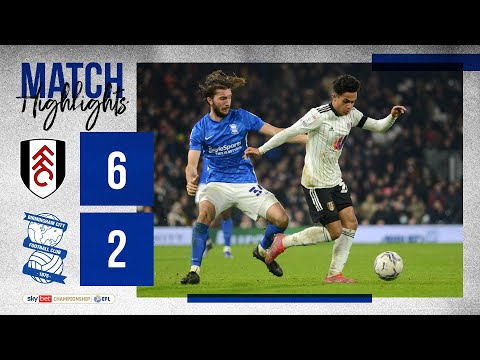 HIGHLIGHTS | Fulham 6-2 Blues