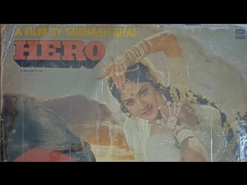 DING DONG O BABY SING A SONG-MANHAR UDHAS,ANURADHA PAUDWAL-HERO-1983,LAXMIKANT PYARELAL-vinyl ripped