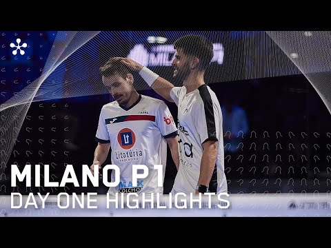 Milano Premier Padel P1: Highlights day 1 (men)