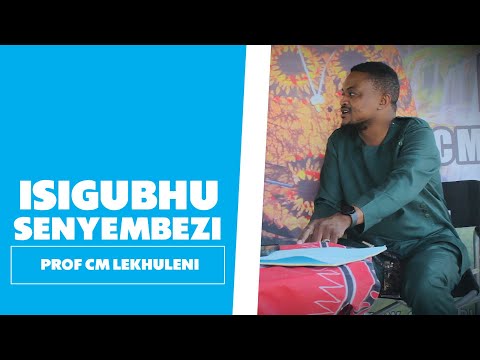 Isigubhu Senyembezi - Prof CM Lekhuleni