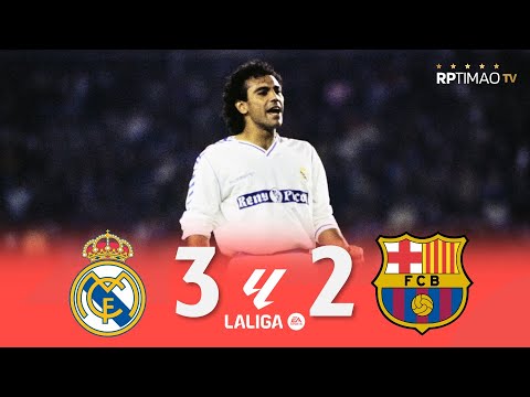 Real Madrid 3 x 2 Barcelona ● La Liga 89/90 Extended Goals & Highlights ᴴᴰ
