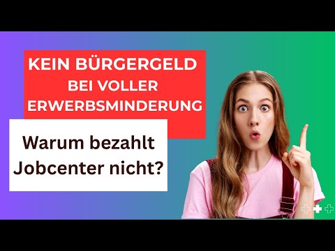 Bürgergeld & Erwerbsminderung: So bleibst du finanziell abgesichert – jetzt informieren!