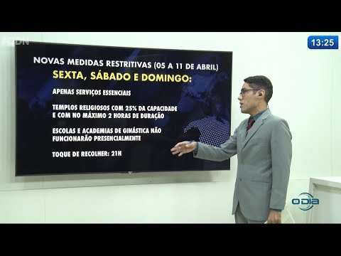 Governo do Piauí apresenta novas medidas restritivas; saiba mais 05 04 2021
