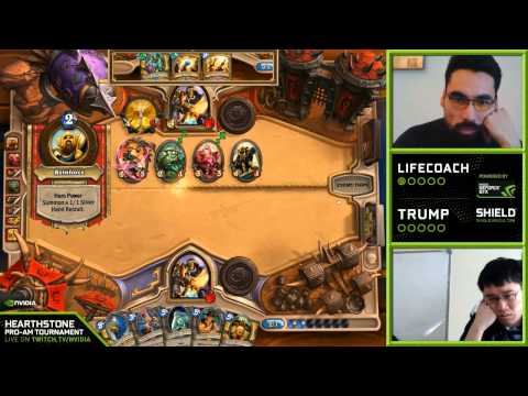 Lifecoach vs Trump | Group Stage | NVIDIA Hearthstone Pro-Am Tournament