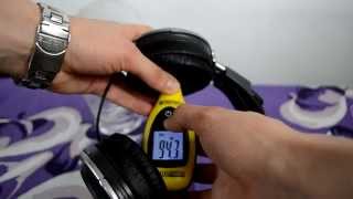 Video thumbnail for Sony MDR-XD200 Stereo Headphones review and audio dB test by Techscrew