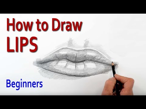 How to Draw Lips for Absolute Beginners