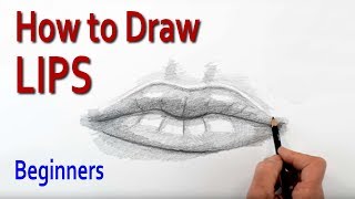 How to Draw Lips for Absolute Beginners