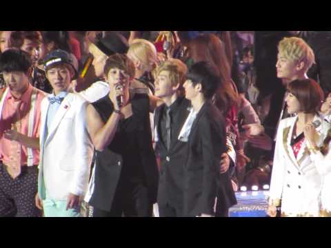 [U-Kiss/Fancam] 130511 DreamConcert U-Kiss / 드림콘서트 유키스 엔딩무대 - 여행을 떠나요