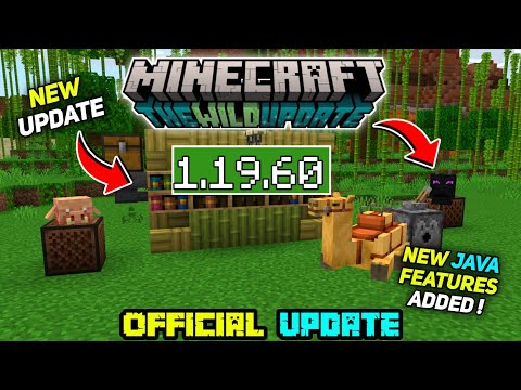 Minecraft Pe 1.19.60 Official Version Released | Minecraft 1.19.60 NEW Java Features Added!