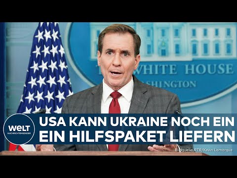 UKRAINE-KRIEG: USA kann noch ein Militär-Hilfspaket in diesem Jahr locker machen
