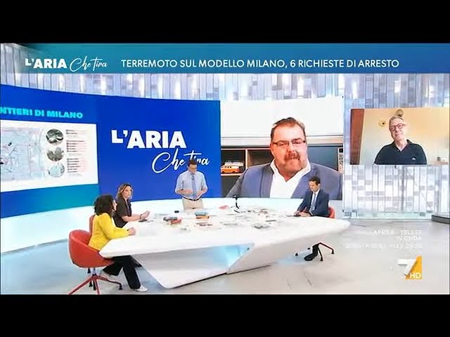 Luigi Crespi ospite a L'Aria Che Tira - 17/07/25