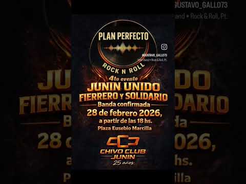 Sábado 28 de Febrero.         "Junin Unido Fierrero y Solidario"  Plaza Eusebio Mansilla - Junin