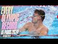 Every Individual Olympic Swimming Record From Paris 2024