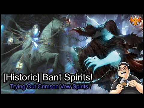 Bant Spirits ⚪🔵🟢 (Bo3) Crimson Vow Deck | MTG Arena Historic Gameplay | Magic: The Gathering