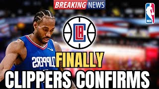 🏀OFFICIAL NOTE! LOS ANGELES CLIPPERS CONFIRMS!. CLIPPERS NEWS.