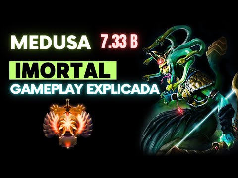 Como Jogar de Medusa 7.33b │ Dota 2