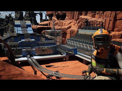 TRAINS will SAVE THE DAY - SATISFACTORY 1.1 - Cinematic Guided Let's Play Episode 7