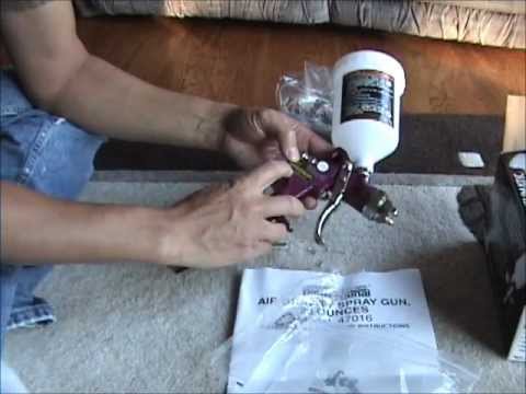 Harbor freight hvlp spray gun review