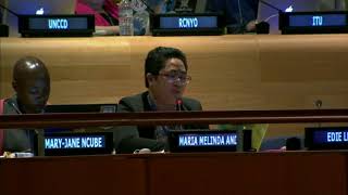 Malyn Ando’s intervention at the HLPF 2015: http://webtv.un.org