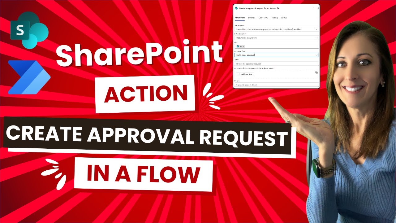 SharePoint Workflow Action: Create Approval Request