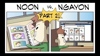 NOON vs NGAYON part 2 (INTERNET) | Pinoy Animation