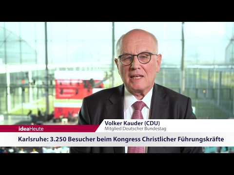 ideaHeute 04 03 2019 - Abschluss Kongress Christlicher Führungskräfte