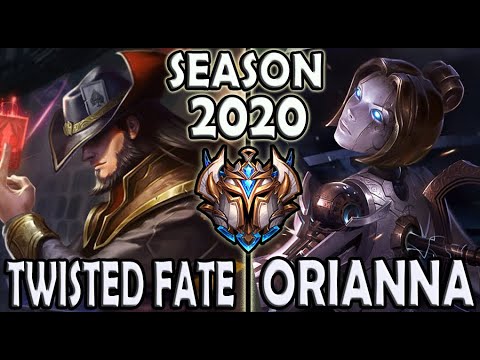 Apdo (Dopa) Twisted Fate vs Orianna - Road to Rank #1 Korea Challenger 1438 LP