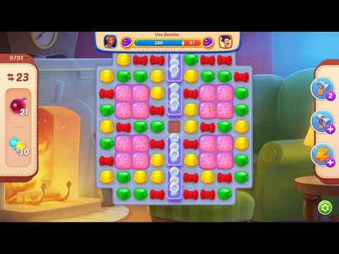 Homescapes Level 9781 No Boosters Gameplay