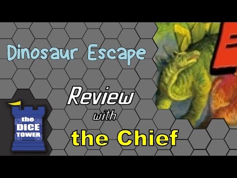 The Dice Tower: Chief Reviews Dinosaur Escape