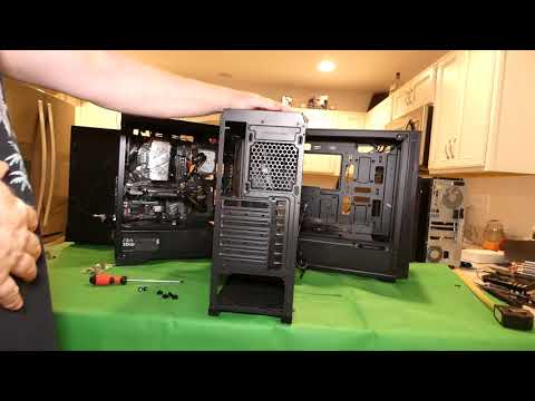 Unboxing and overview DIYPC S2-BK-RGB Black USB3.0...