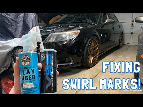Chemical Guys Clay Bar and Scratch and Swirl Remover on My Turbo X!