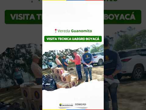 VISITA TÉCNICA VEREDA GUANOMITO