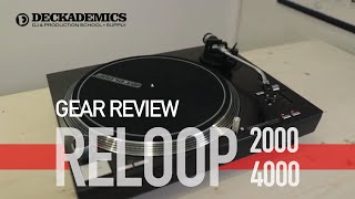 Video thumbnail for Reloop RP-2000 & 4000 MK2 Turntables Full Review by Cool Hand Lex | #YCDP | Deckademics by Deckademics