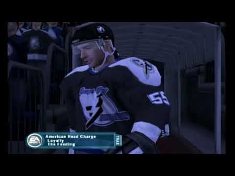 NHL 06 Season mode - Carolina Hurricanes vs Tampa Bay Lightning