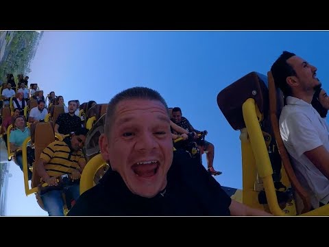 Ferrari World Flying Aces - OnRide Video in 4K