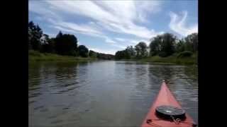 preview picture of video 'Canoeing at River Vantaa in Helsinki/Melomassa Vantaanjoella'