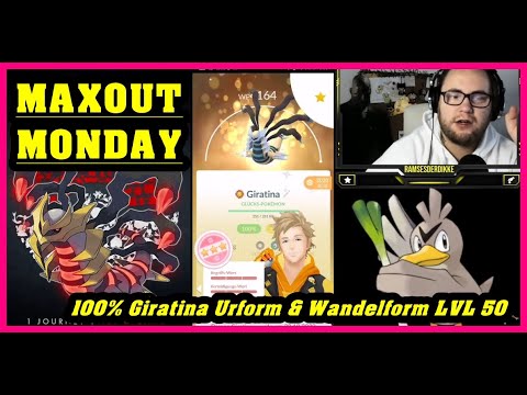 MAXOUT MONDAY : 100% Giratina Urform & Wandelform LVL 50 | Pokémon GO Deutsch # 1637