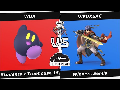 Students x Treehouse 15 Winners Semis - WOA (Kirby) Vs VIEUXSAC (Ike) - SSBU