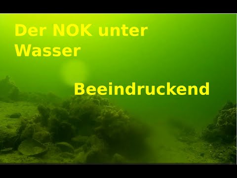 So sieht der NOK bei Kiel Holtenau unter Wasser aus.