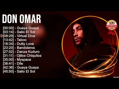 Don Omar Mix Éxitos ~ Lo Mas Nuevo 2023 ~ Lo Mejor Canciones