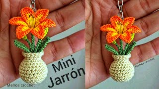 Parte 2: JARRON DE FLORES a Crochet_ Hice Muchos y los Vendí Todos